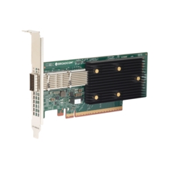 Këllëf për Disqe Broadcom P1400GD / 1x 400GbE / QSFP112-DD / PCIe Gen5 x16 / Network Interface Card