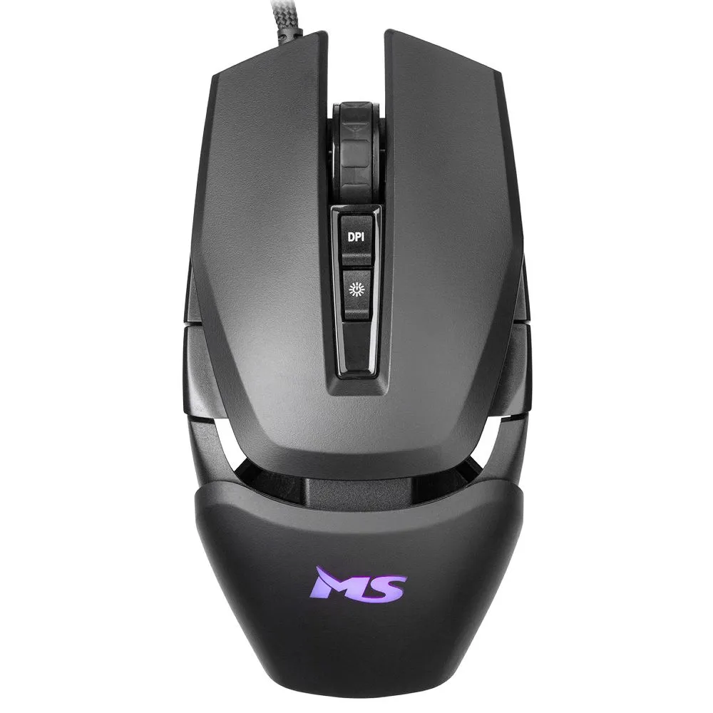 Maus MS MSI NEMESIS C900 / Optical / 19000 DPI / Me kabllo 1.8m / USB / I zi - Figura 3