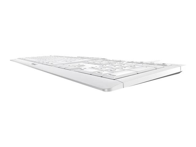 Tastierë me Kabllo Cherry STREAM / French Layout - Gri - Figura 3