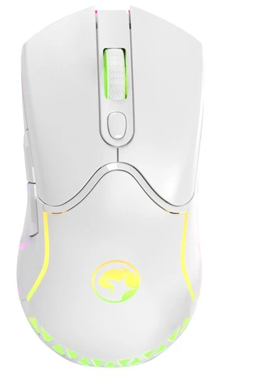 Set Gaming Marvo CM310 / 3in1 / Tastierë Gaming 87-key/3 color backligh / Maus 3200DPI/RGB lighting / Mauspad ultra-smooth / I bardhë - Figura 3