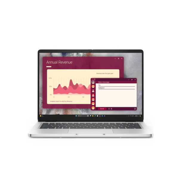 Laptop DELL NB Pro 14 PC14250 / Ultra 5 235U / 16GB DDR5 / 512GB / 14" Full HD+ AG IPS / Intel graphics - Magnetite