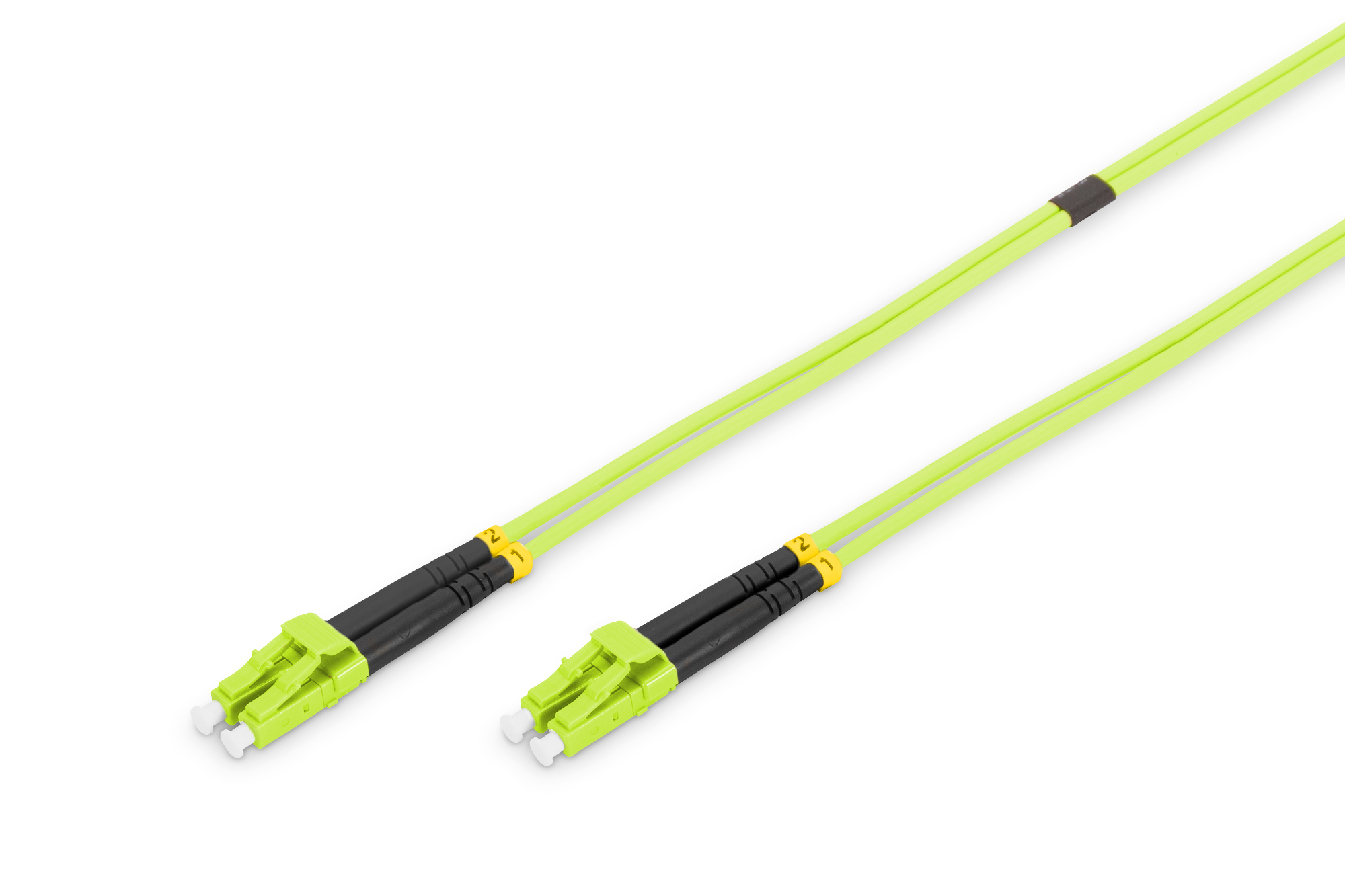 Kabllo për Rrjet DIGITUS LWL Patch Cable LC-LC 1.0 m Multimode Duplex OM5