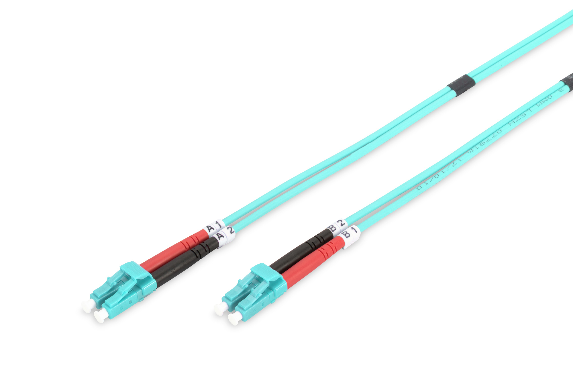 Kabllo për Rrjet DIGITUS LWL Patch Cable LC-LC 10.0 m Multimode Duplex OM3