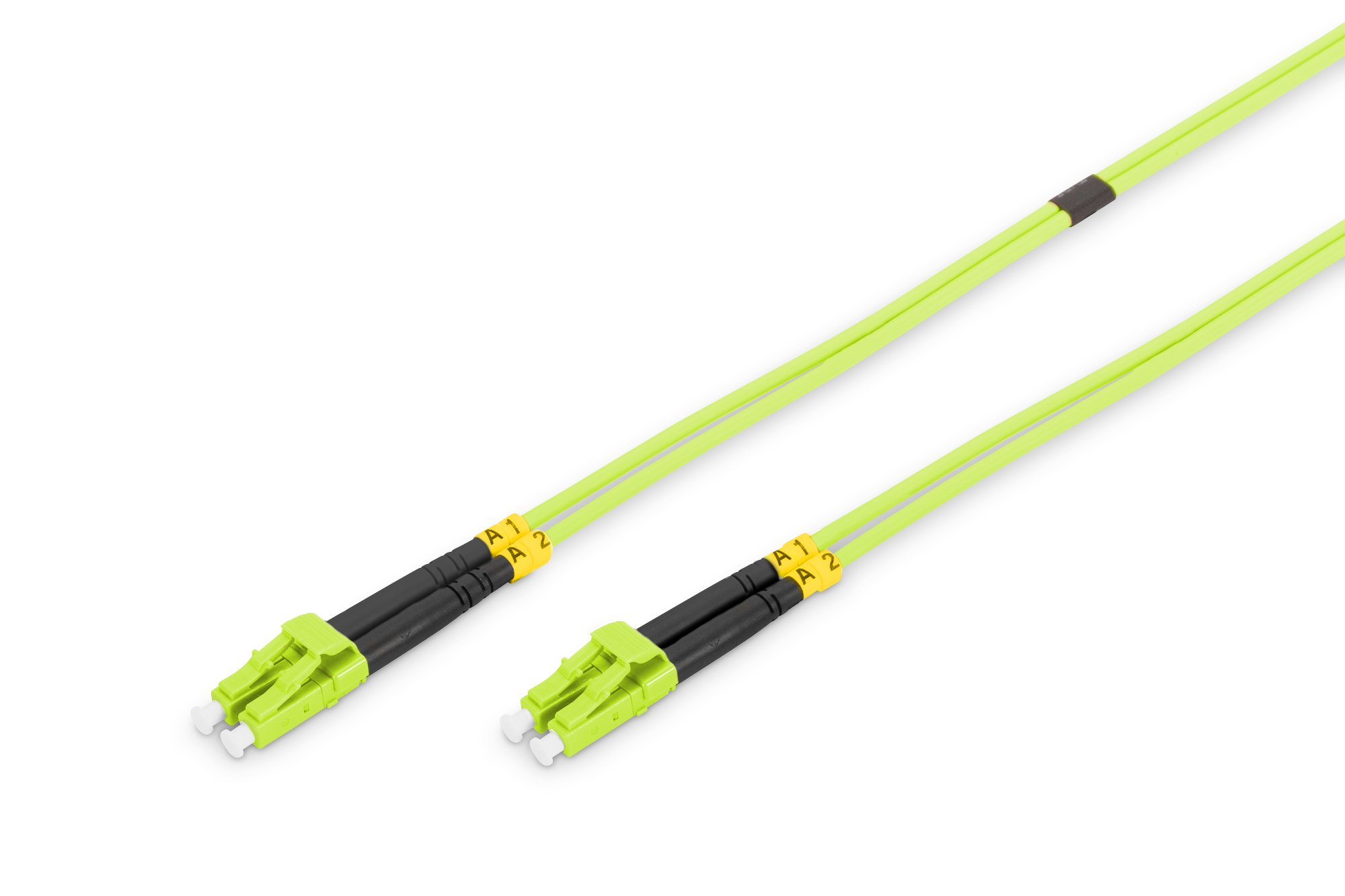 Kabllo për Rrjet DIGITUS LWL Patch Cable LC-LC 10.0 m Multimode Duplex OM5