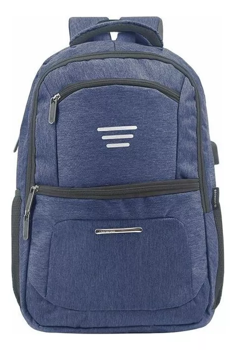 Çantë për Laptop S9111 / B53-85 / 15.6 Inch / Polyester / Water-Repellent / Lightweight / 34x47x17 cm / E kaltër