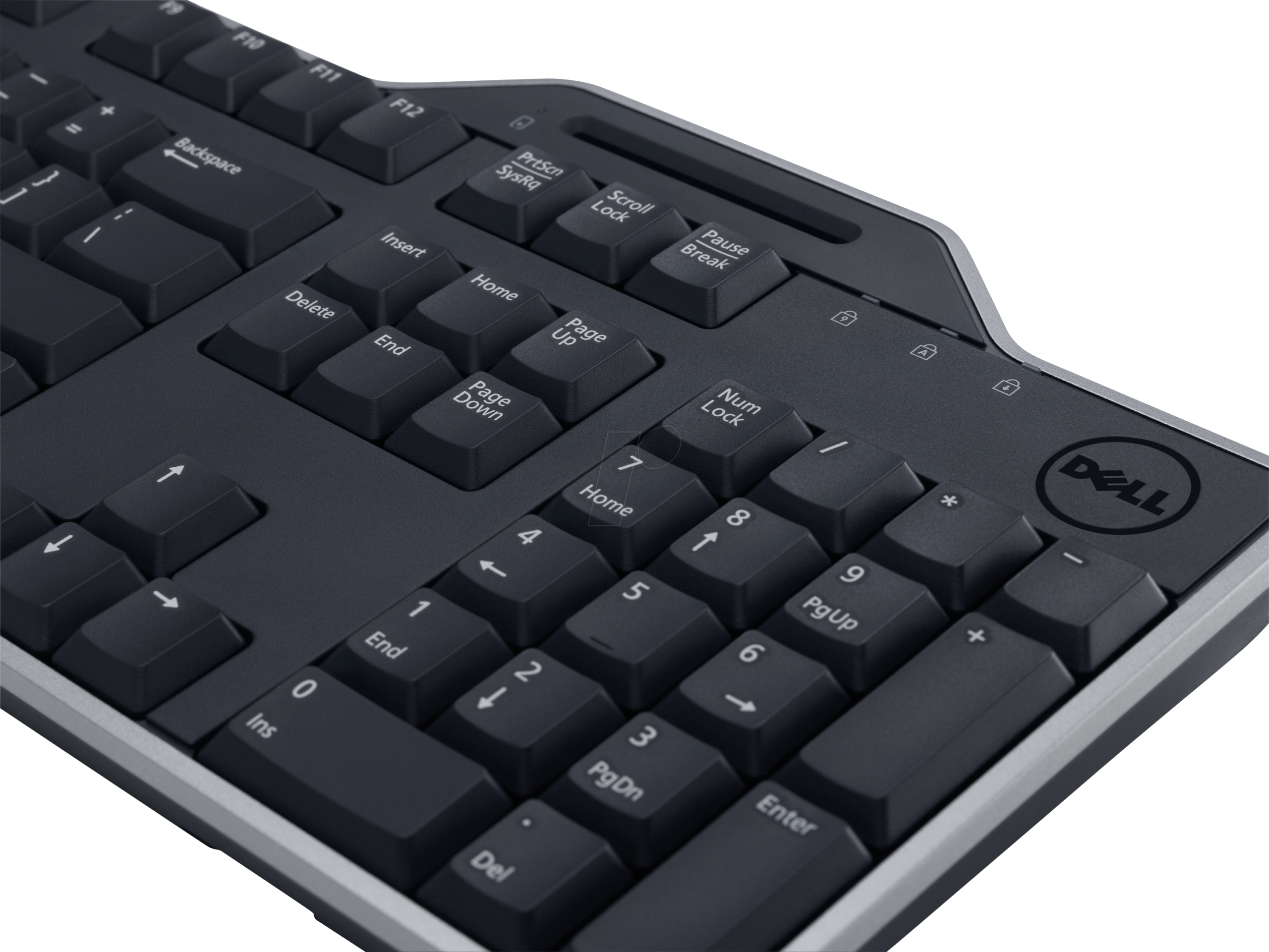 Tastierë Me kabllo Dell KB813 Smartcard USB Keyboard / QWERTZ Layout (German/DE) - Zezë - Figura 3