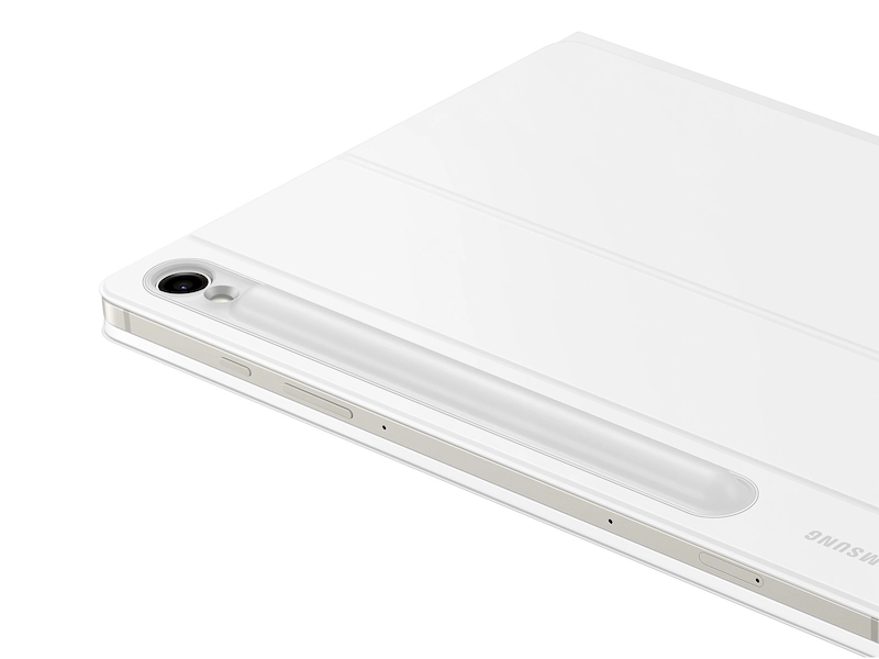 Book Cover Samsung me Tastierë / Galaxy Tab S9/9 FE / Tastirë me gjuhe Gjermane I bardhë - Figura 4