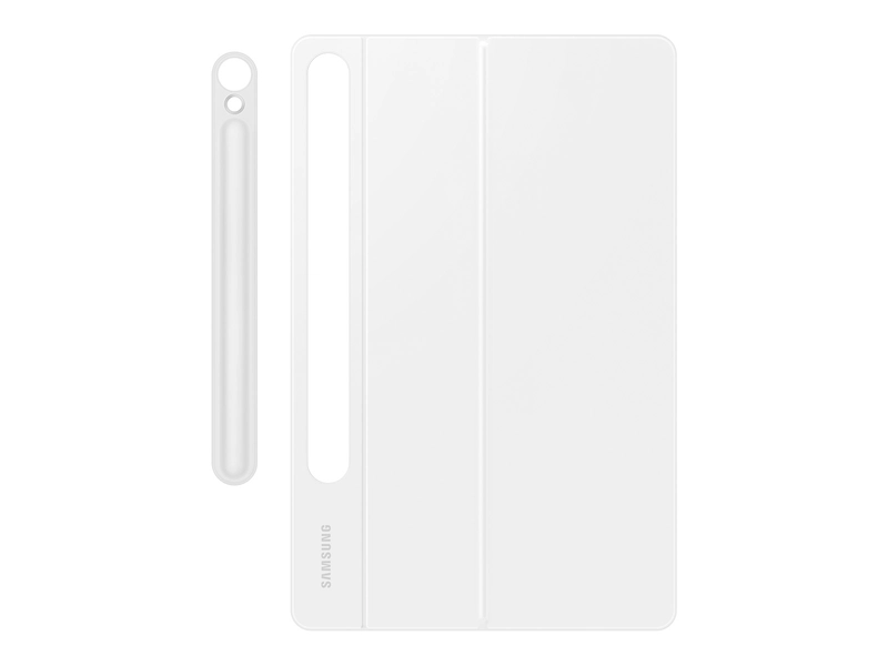 Book Cover Samsung me Tastierë / Galaxy Tab S9/9 FE / Tastirë me gjuhe Gjermane I bardhë - Figura 5