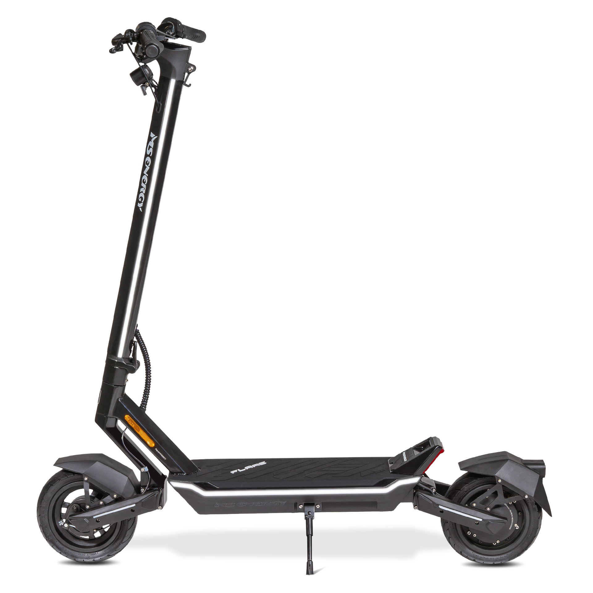 Trotinet Elektrik MS ENERGY eScooter FLARE X hydraulic d. + Helmet MS Energy MSH-200_L