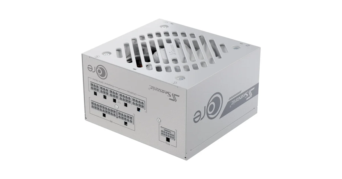 Furnizues Energjie 650W Seasonic Core GX-650-V2- E bardhë cable management - Figura 2