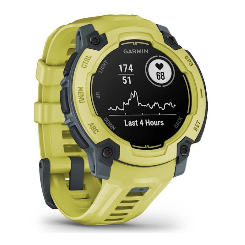Orë e mençur Garmin Wearable Instinct E – 45mm – Verdhë - Figura 2