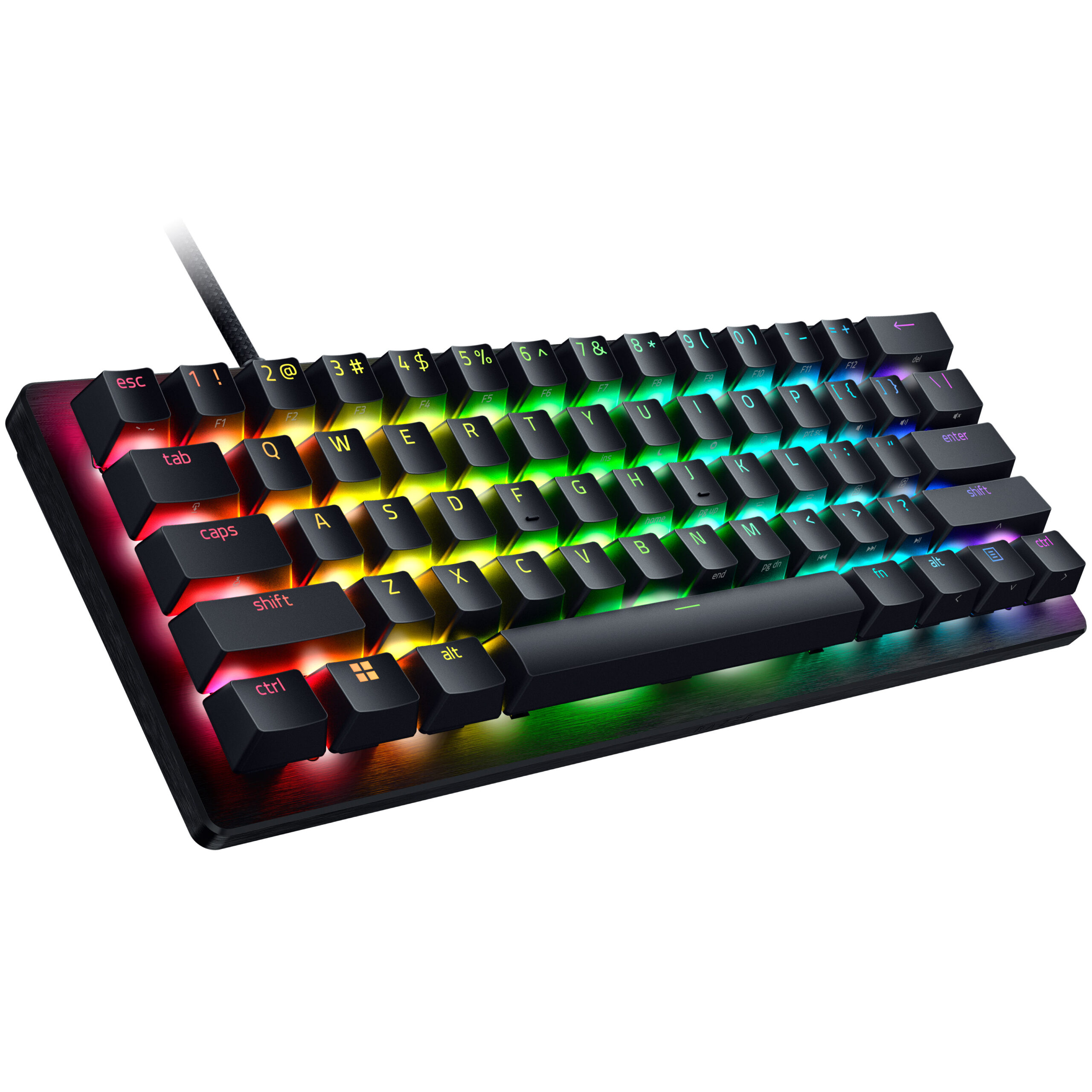 Tastierë Gaming Razer Huntsman V3 Mini Mechanical / Wired / QWERTZ / German Language - Zezë - Figura 2