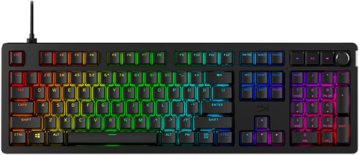 Tastierë Gaming HyperX Alloy Rise Mekanike RGB / Wired / QWERTY / US Language – Zezë