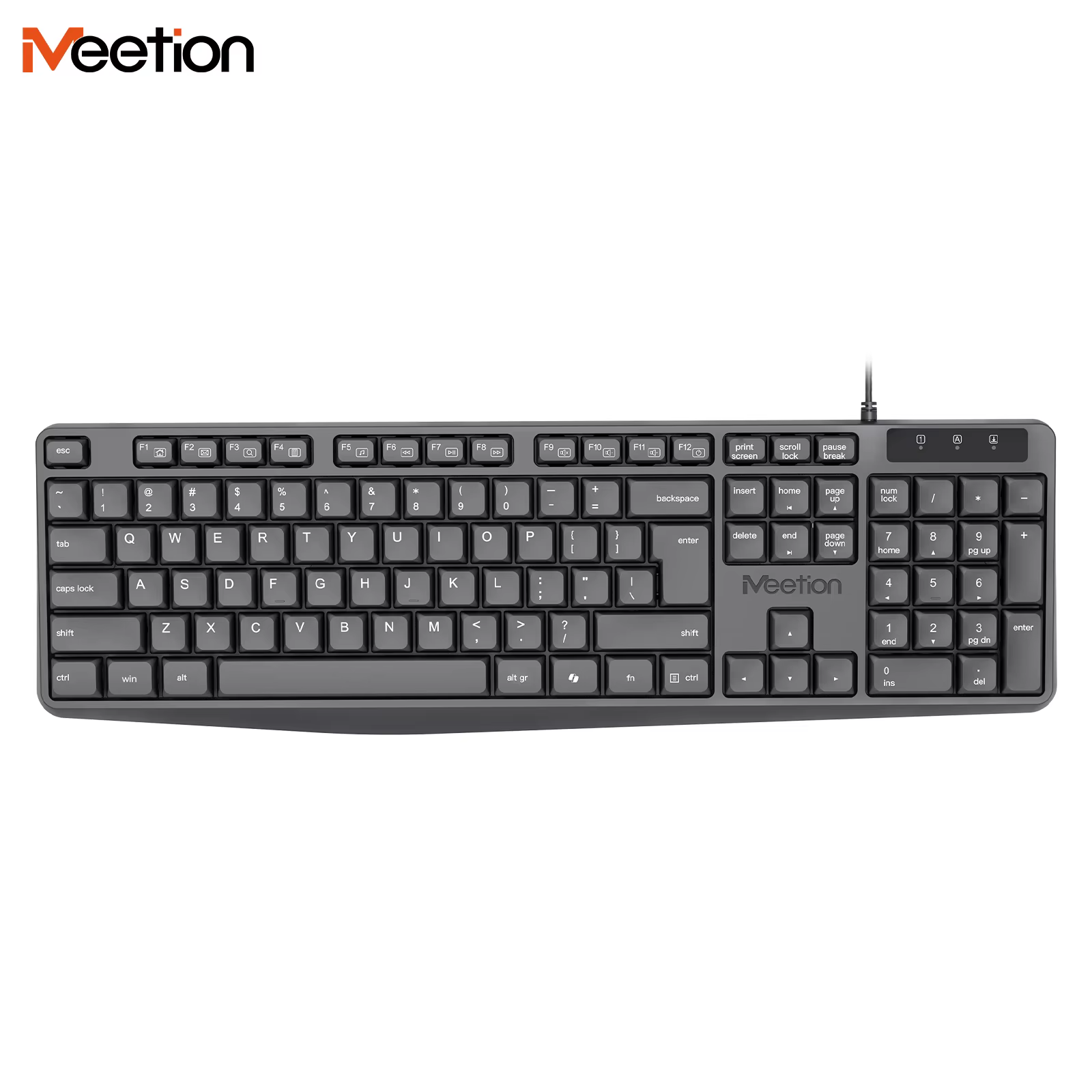 Combo (Tastierë & Maus) Meetion C235 / US Layout - Zezë - Figura 3