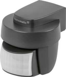 Homematic IP Bewegungsmelder + Dämmmerungs. - außen. anthrazit