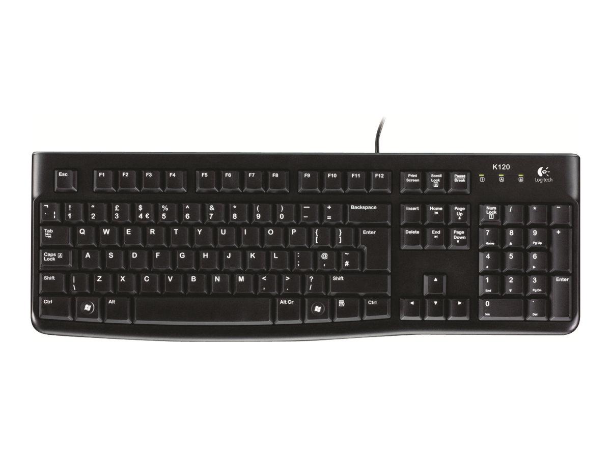 Tastierë me Kabllo Logitech K120 Business / QWERTZ – Zezë