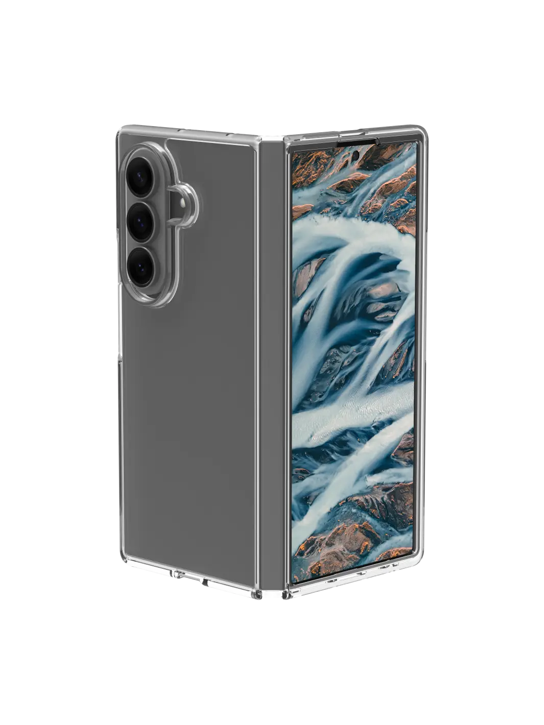 Aksesorë për telefon dbramante1928 ISL Pro / Case for Galaxy Z Fold 7 – Transparente
