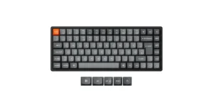 Tastierë Gaming Keychron K2 Max RGB Wired & Wireless / Keychron Super Red / German Language – Zezë / Gri