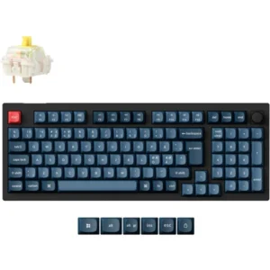 Tastierë Gaming Keychron V3 Max Gateron Jupiter Red / Wired & Wireless / QWERTZ - Zezë / Gri