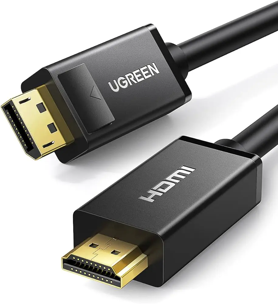 Konverter HDMI në Display Port / 4K / 1.5m / I zi