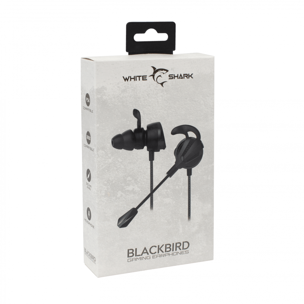 Kufje Gaming White Shark GE 537 / In-Ear / 100-10000Hz / -100 +/-3 dB / 1.2m / E zezë - Figura 3