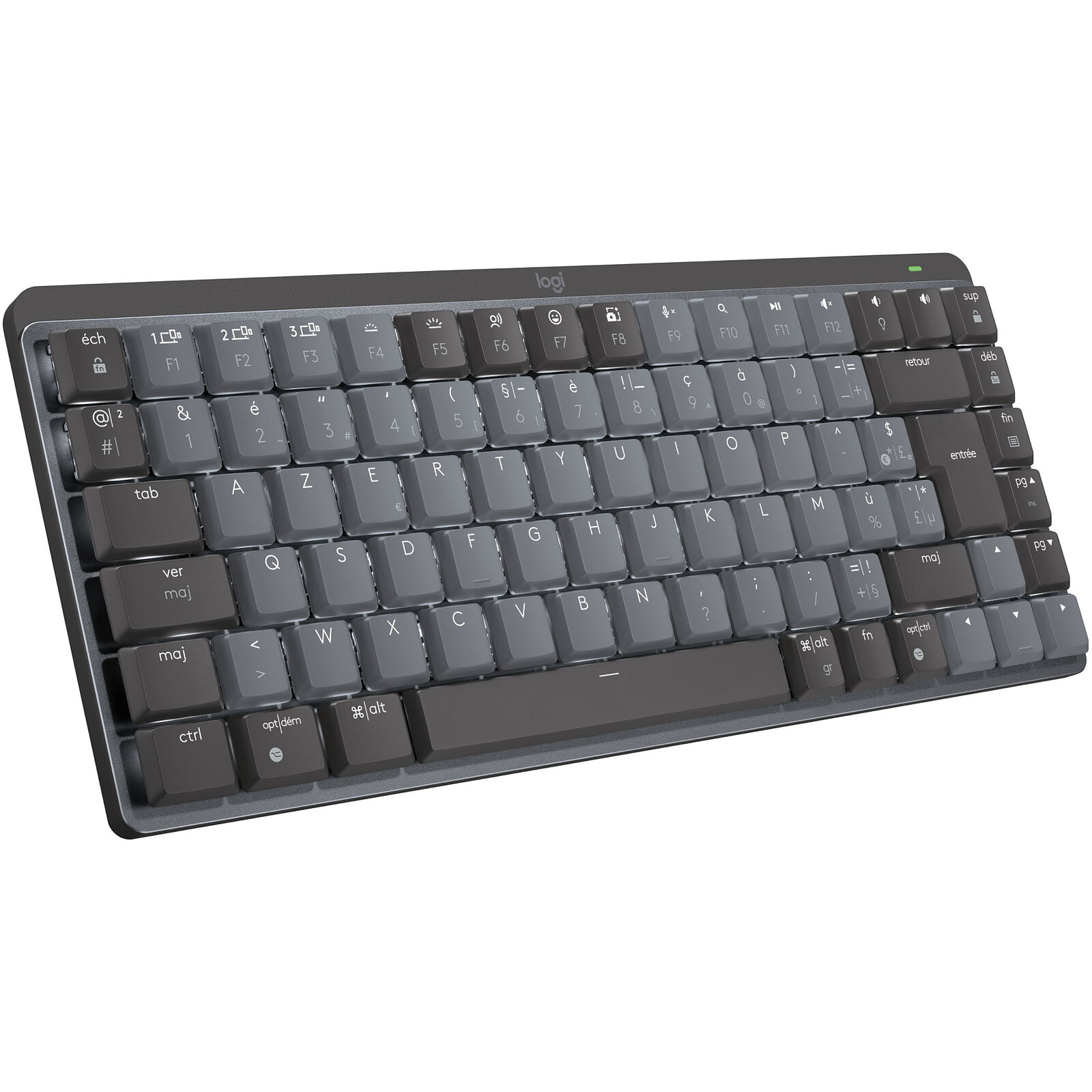 Tastierë Gaming NL Logitech MX Mechanical Mini Choc Brown V2 Wireless / US Layout - Gri - Figura 2