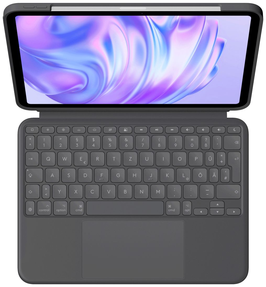 Aksesorë Logitech Case and Keyboard Combo Touch for iPad Pro 11" – Grafit - Figura 2