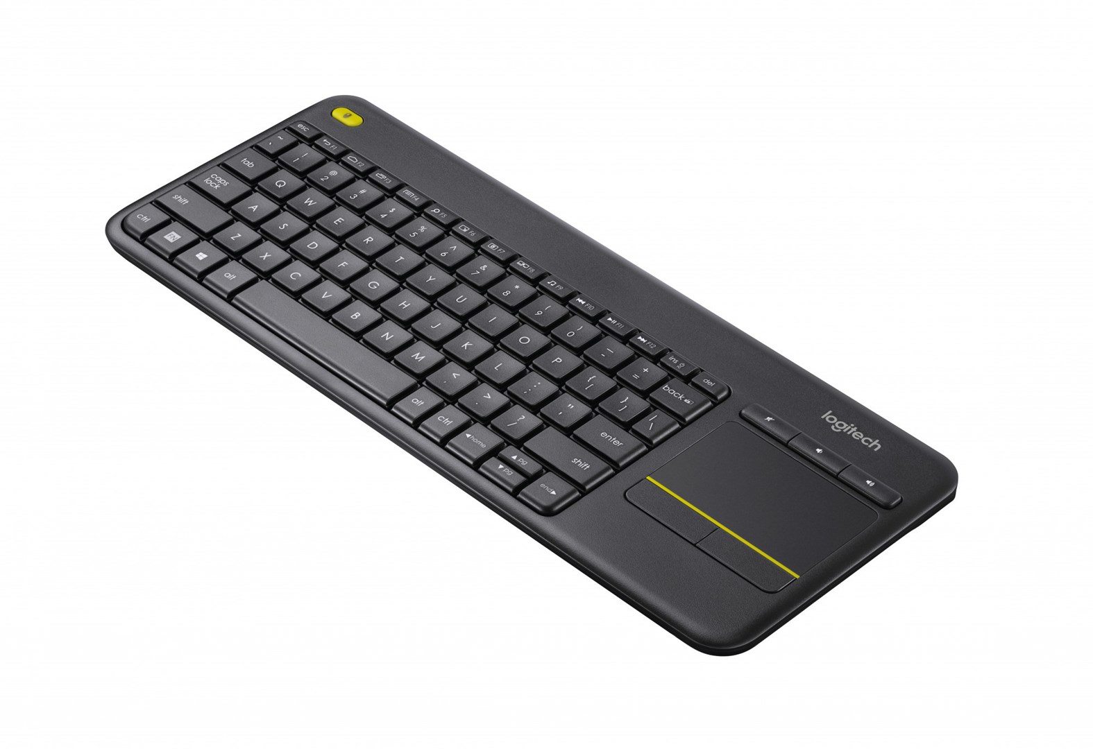 Tastierë pa Kabllo Logitech K400 Plus / Dutch Layout– Zezë - Figura 2