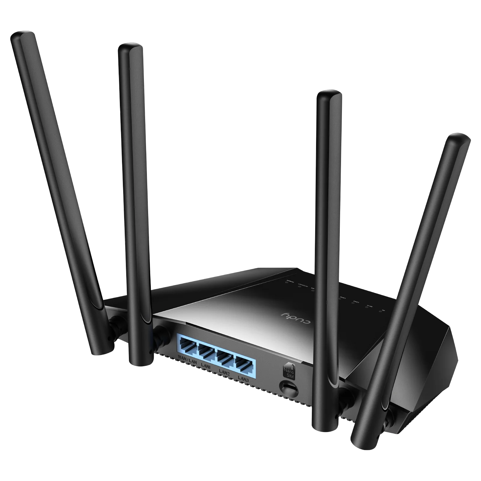 Ruter Cudy N300 / 4G LTE-Cat4 / 300 Mbps / 4× Fast Ethernet Ports / 1× Nano SIM Slot / I zi - Figura 2