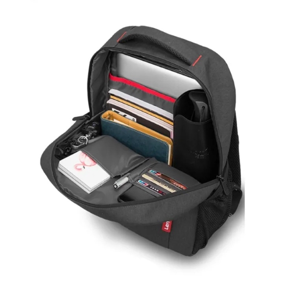 Çantë për Laptop Lenovo 8806 / B53-105 / 15.6 inç / Polyester / Water-Repellent / Lightweight / E zezë - Figura 4
