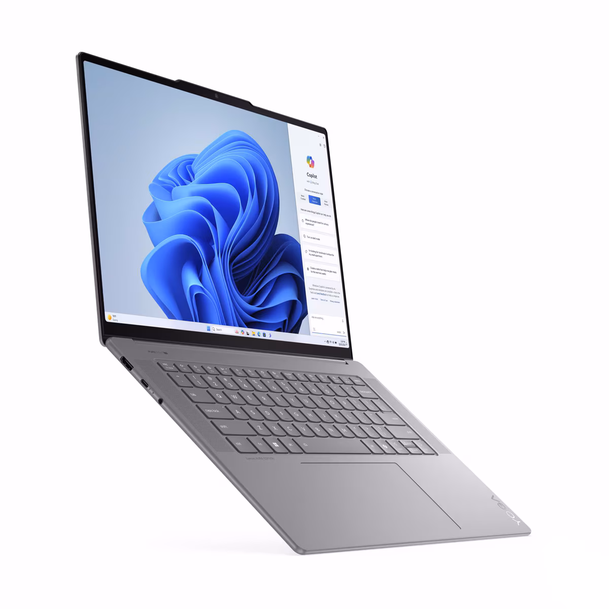 Laptop Lenovo Yoga Slim 7i Aura Edition 15ILL9 / Ultra 7-258V / 32GB LPDDR5x / 1TB / 15.3" 2.8K OLED 120Hz / Intel Arc Graphics 140V / DE - Gri - Figura 2