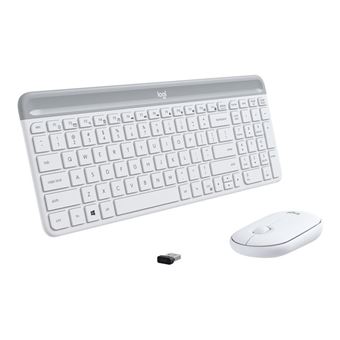 Combo ( Tastierë & Maus) MK470/ Wireless / Slim / Bluetooth & USB-A / Spanish Layout – Bardhë - Figura 2