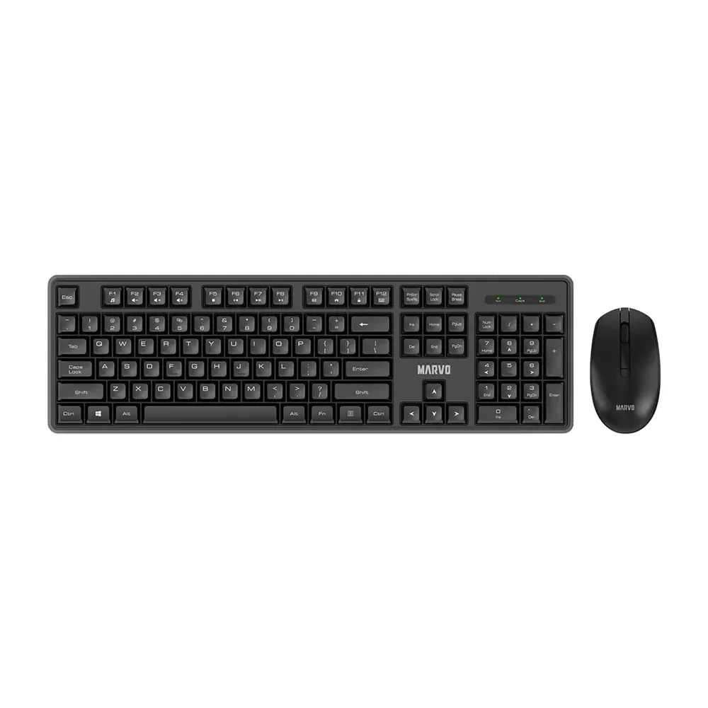 Tastier dhe maus wireless Marvo WS005 BK