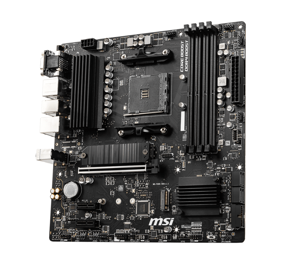 Pllakë Amë MB AMD MSI B550M PRO‑VDH WIFI – Zezë - Figura 2