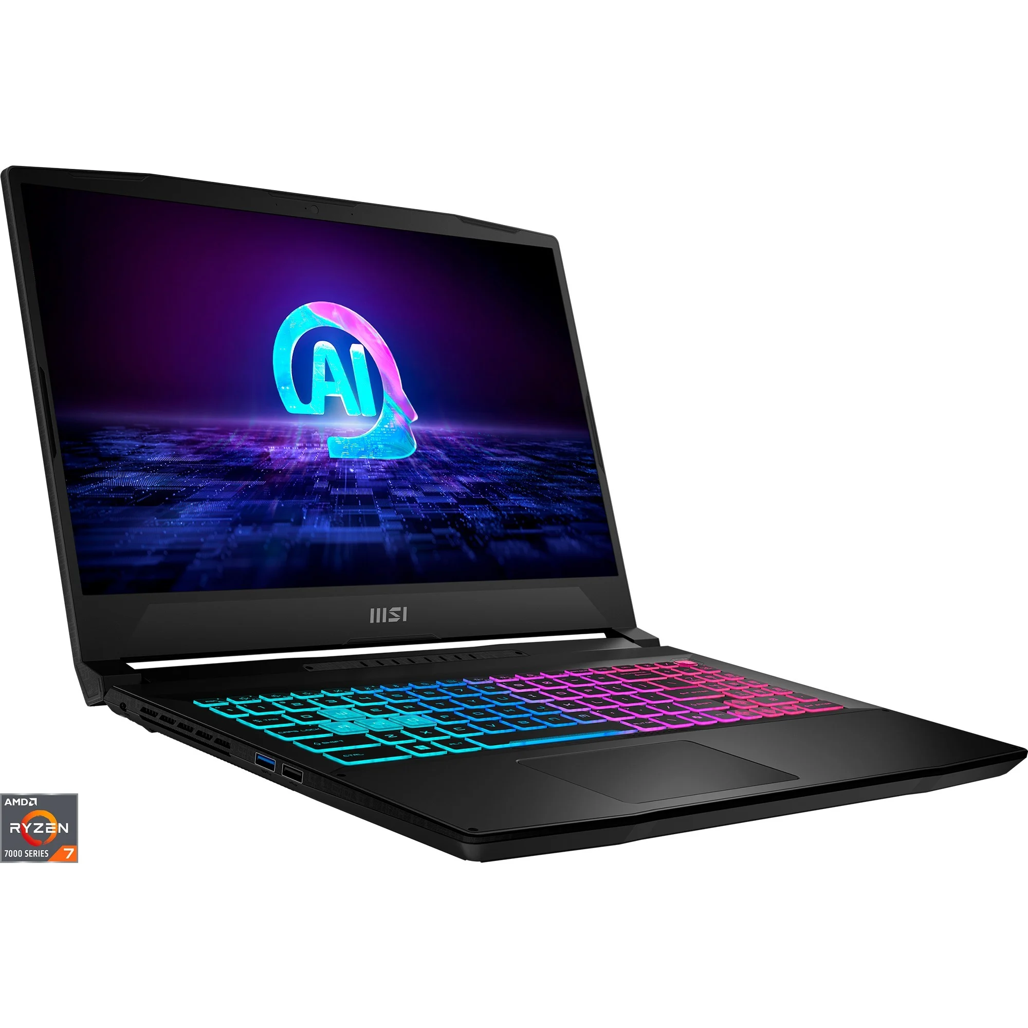 Laptop Gaming MSI Katana A15 AI B8VF-451 / Ryzen 7 8845HS / 16GB / 512GB / 15.6 inch Full HD 144 Hz / RTX 4060 8GB / e zezë - Figura 2