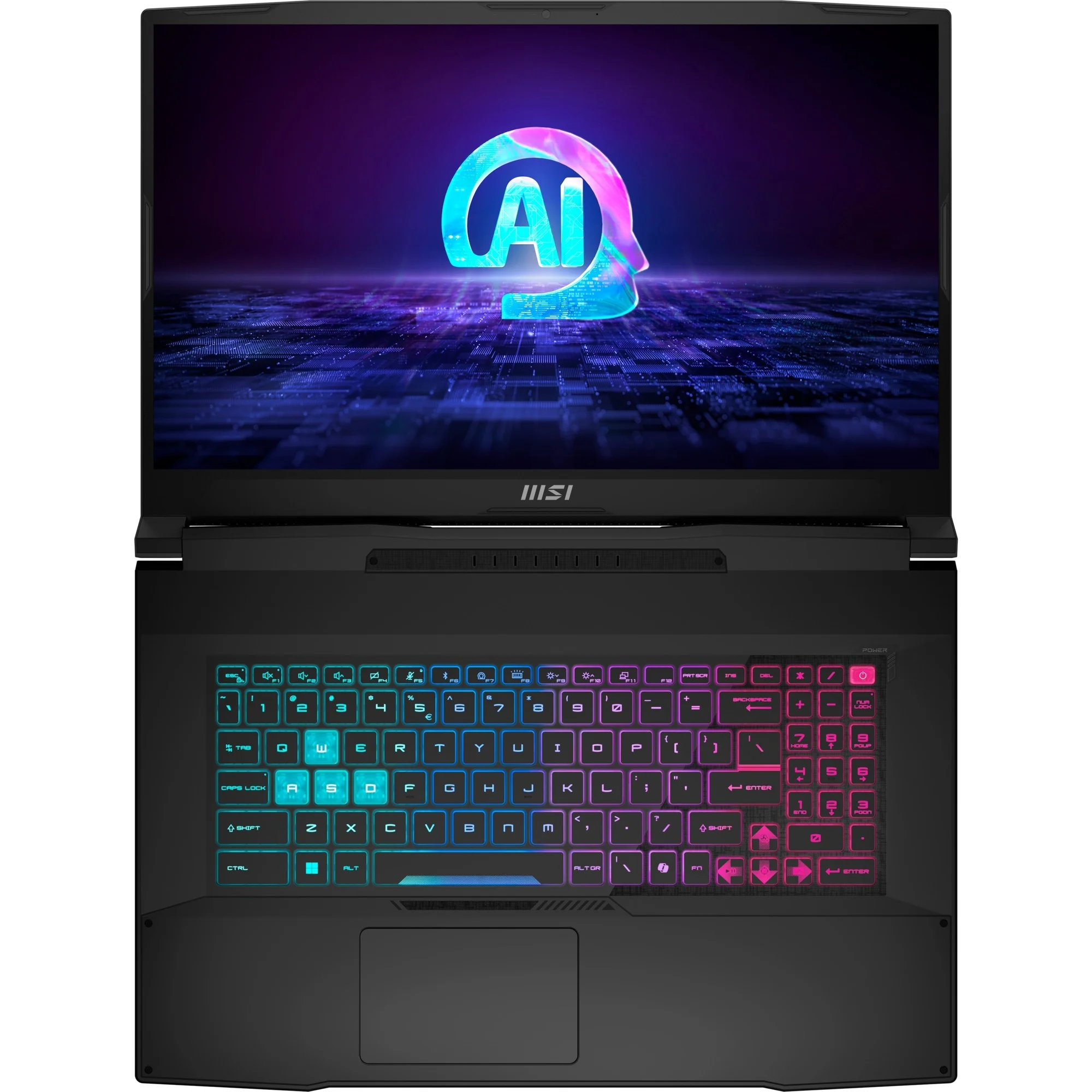 Laptop Gaming MSI Katana A17 AI B8VF-866 / Ryzen 7 8845HS / 16GB / 1TB / 17.3 inch Full HD 144 Hz / RTX 4060 8GB / e zezë - Figura 4