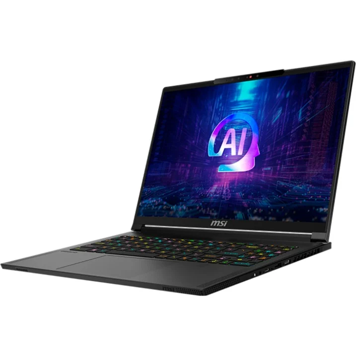 Laptop Gaming MSI Stealth A16 AI+ A3XWIG-043 / Ryzen AI 9 HX 370 / 32GB / 2TB / 16 inch 2K OLED 240 Hz / RTX 5080 16GB / e zezë - Figura 2