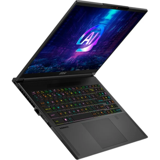 Laptop Gaming MSI Stealth A16 AI+ A3XWIG-043 / Ryzen AI 9 HX 370 / 32GB / 2TB / 16 inch 2K OLED 240 Hz / RTX 5080 16GB / e zezë - Figura 3