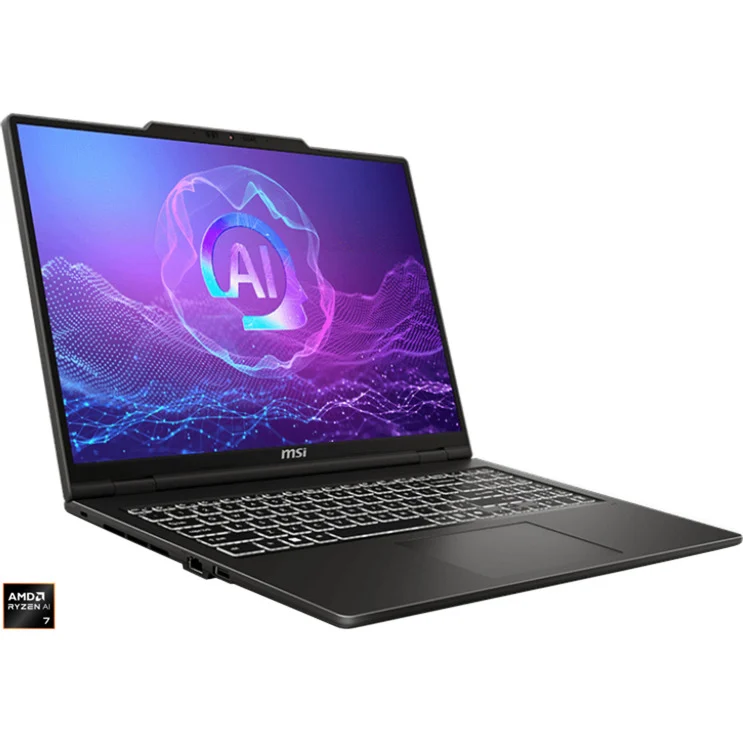 Laptop Gaming MSI VenturePro A16 / Ryzen AI 7 350 / 16GB DDR5 / 1TB / 16" 2K OLED 120Hz / RTX 5050 8GB - Zezë