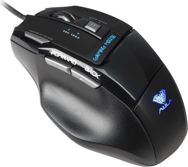Maus Gaming Aula SI-928 / LED / USB / 3200 DPI / 7 butona / I zi