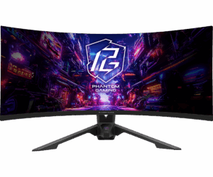 Monitor ASRock PG34QRT3A / 34″ / WQHD / VA LCD / 21:9 / 180 Hz / 1ms / HDMI + DP + USB / E zezë