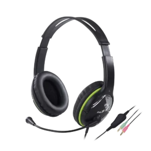 Kufje me kabllo Genius HS-400A / Rotational / AUX - Zezë/Gjelbër