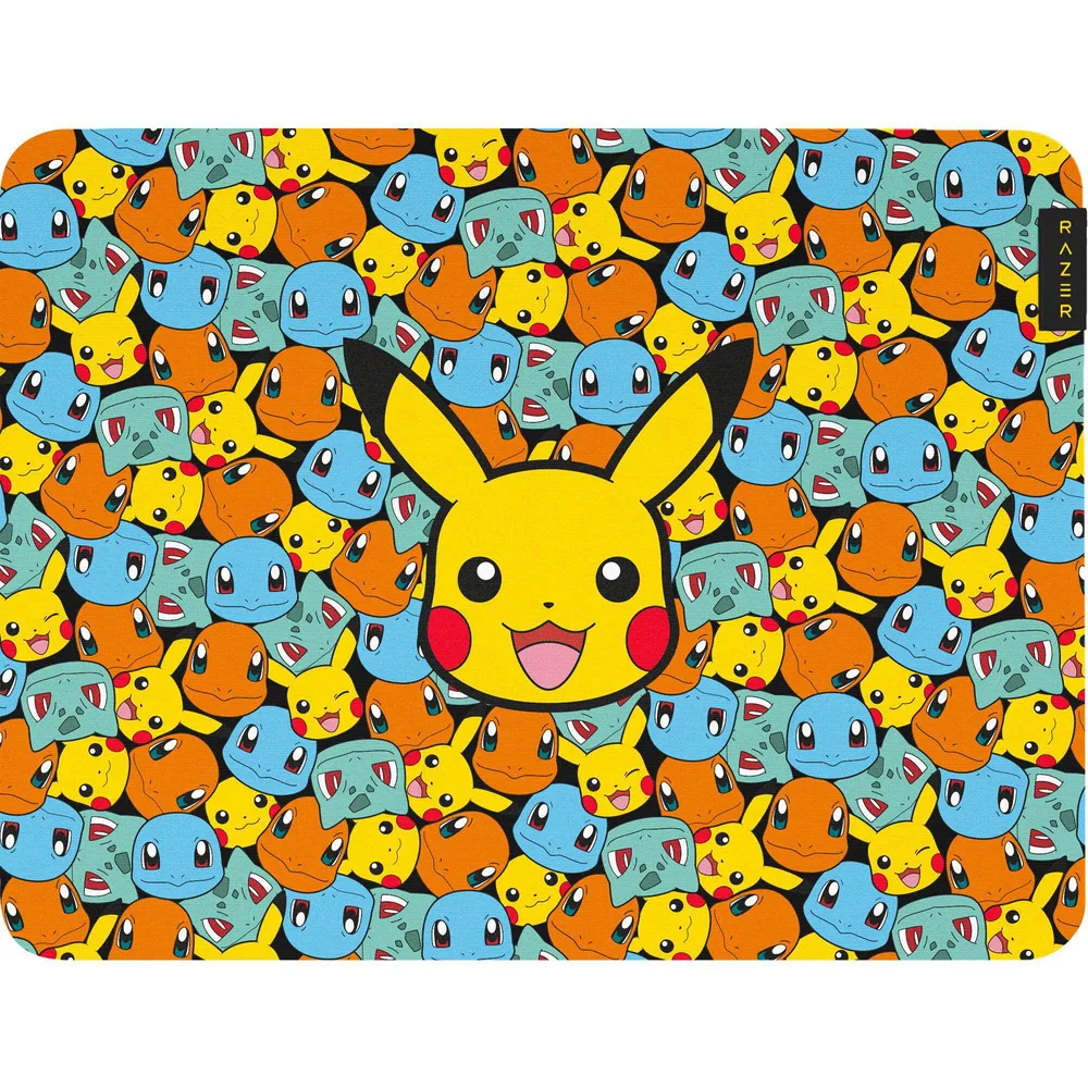 Mauspad Razer Gigantus V2 Medium Pokémon Kanto Starters Edition 360 x 275 x 3 mm