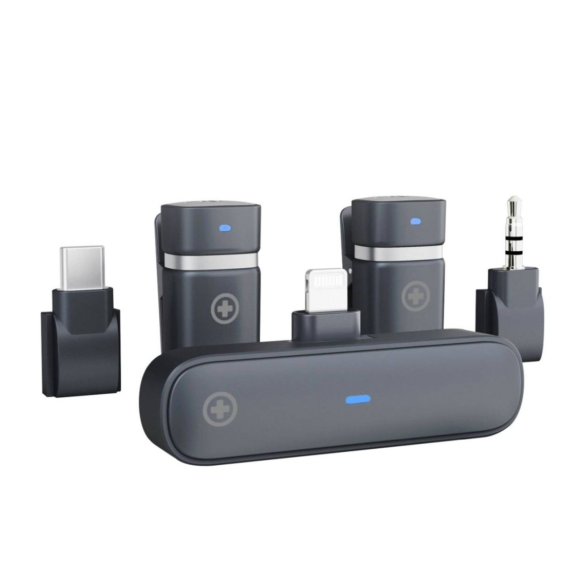 Mikrofon Plusonic Wireless Mikrofone Kit PS-TDS9 USB Type C/Lightning/3.5mm Klinke WiFi-Micro / *ALLTRAVEL* - Figura 3