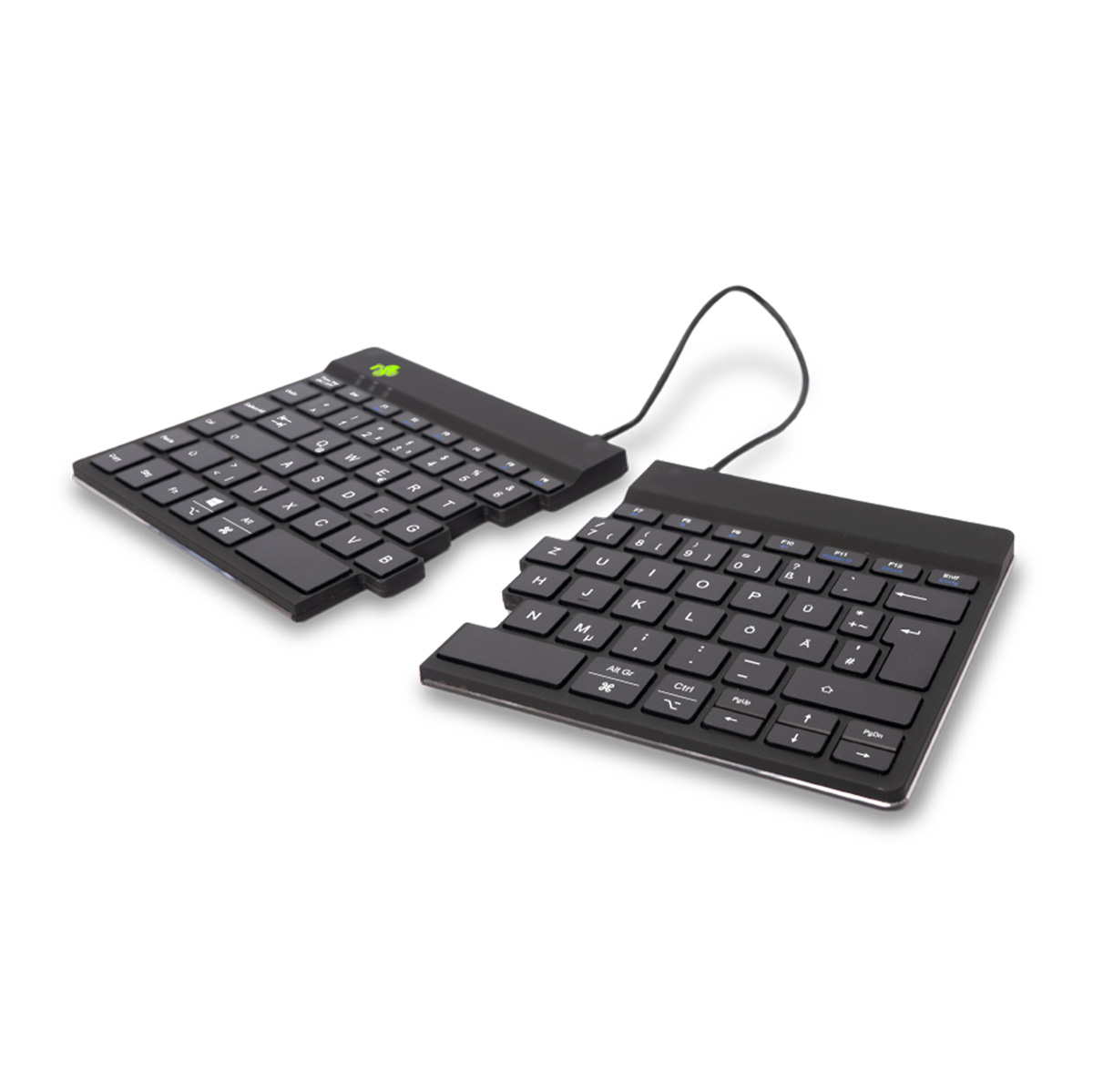 Tastierë pa kabllo R-Go Split Break Ergonomic Bluetooth / QWERTZ - Zezë