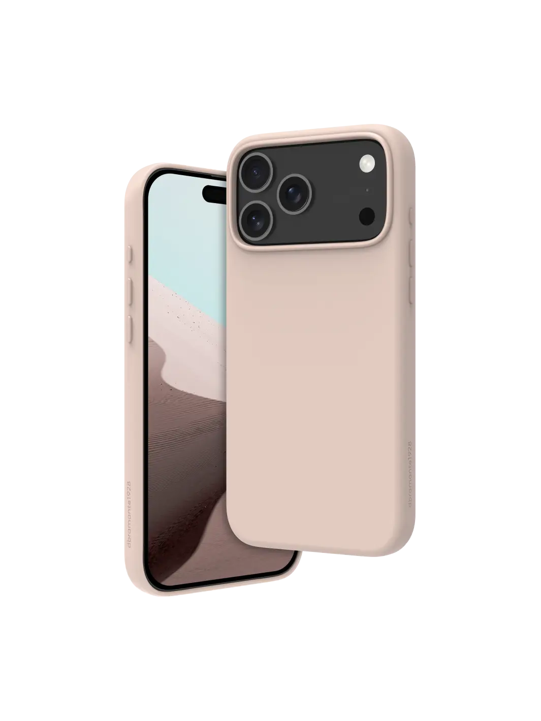 Aksesorë për telefon dbramante Roskilde me MagSafe ICON për iPhone 17 Pro Max – Rozë
