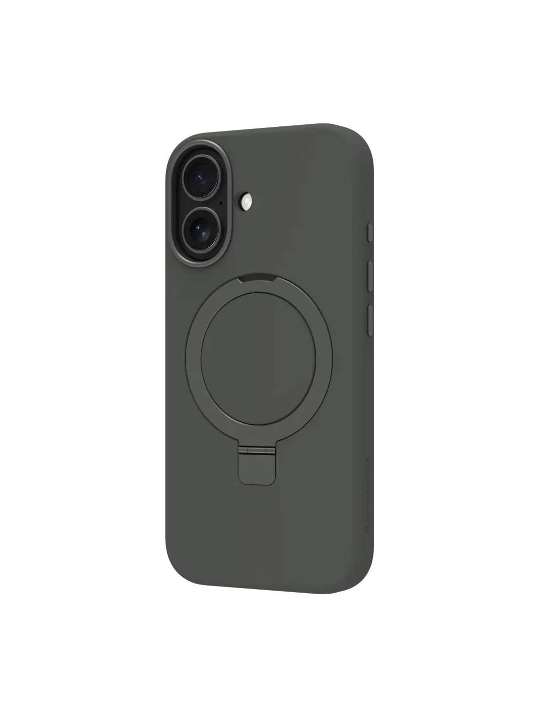 Aksesorë për telefon dbramante ROSKILDE MagSafe Kick Icon / Apple iPhone 17 / Protective Cover – Zezë