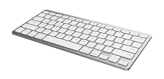 Tastierë pa Kabllo Bluetooth Trust Wireless – Argjend - Figura 3