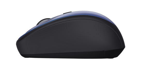 Maus pa kabllo Trust Yvi+ / Silent - Blu - Figura 3