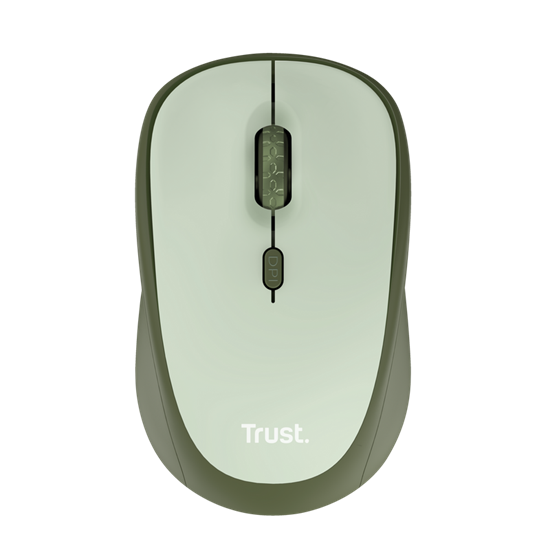 Maus pa kabllo Trust Yvi+ / Silent - Gjelbër - Figura 2
